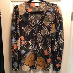 CAbi M Snake Charmer Blouse!